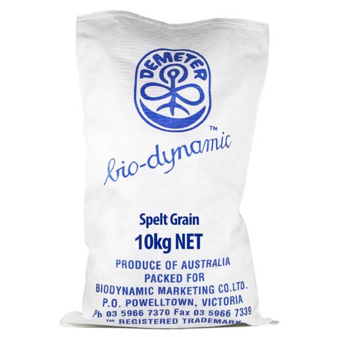 Biodynamic Spelt Grain - Demeter Certified, Victorian Grown – Online ...